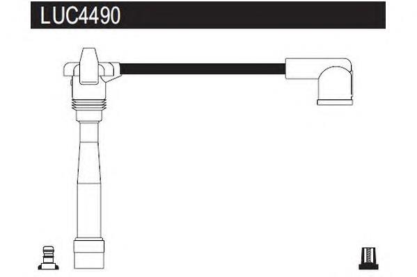 LUC4490 Lucas fios de alta voltagem, kit