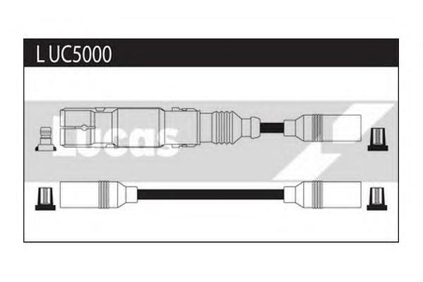 LUC5000 Lucas fios de alta voltagem, kit