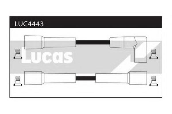 LUC4443 Lucas fios de alta voltagem, kit