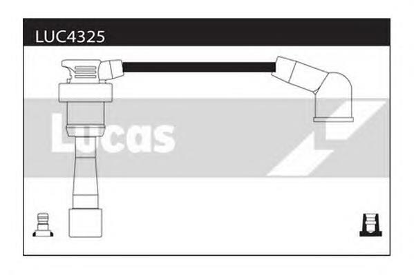 LUC4325 Lucas fios de alta voltagem, kit