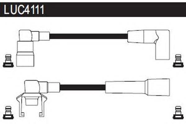 Fios de alta voltagem, kit LUC4111 Lucas