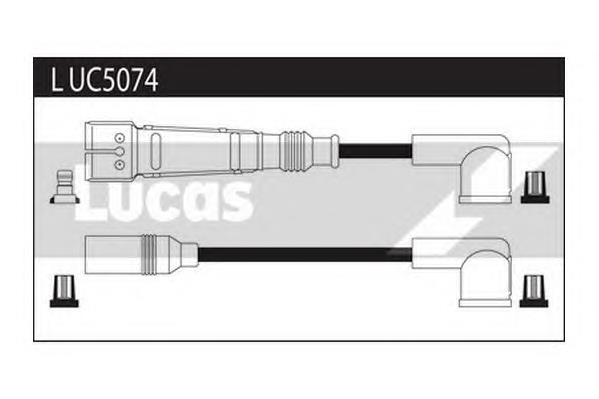 LUC5074 Lucas fios de alta voltagem, kit