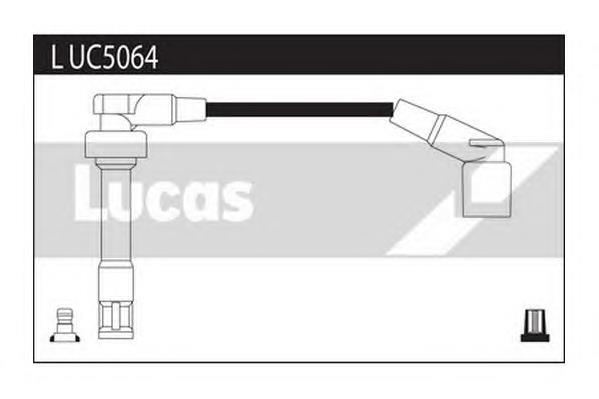 Fios de alta voltagem, kit LUC5064 Lucas