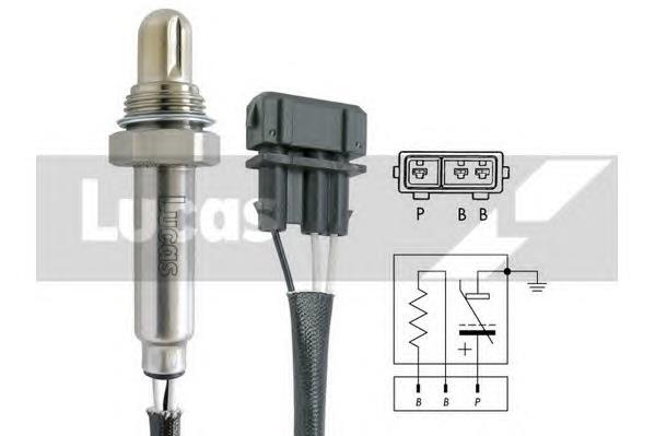 LEB181 Lucas sonda lambda, sensor de oxigênio até o catalisador