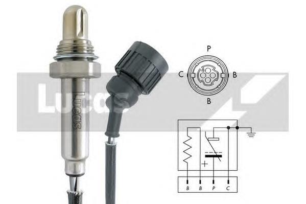 LEB628 Lucas sonda lambda, sensor de oxigênio até o catalisador