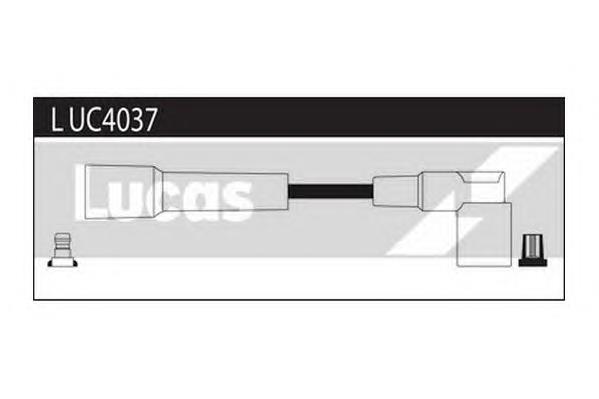 LUC4037 Lucas fios de alta voltagem, kit