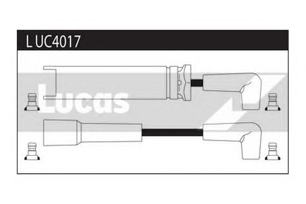 LUC4017 Lucas fios de alta voltagem, kit