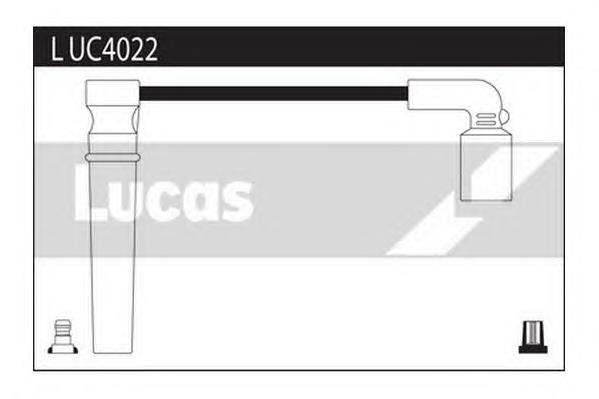 LUC4022 Lucas fios de alta voltagem, kit