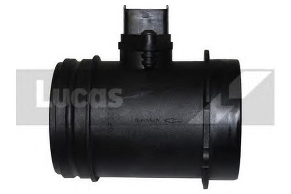 Sensor de fluxo (consumo) de ar, medidor de consumo M.A.F. - (Mass Airflow) 98760612501 Porsche