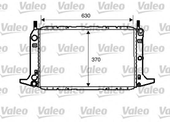 7310662 Ford radiador de esfriamento de motor