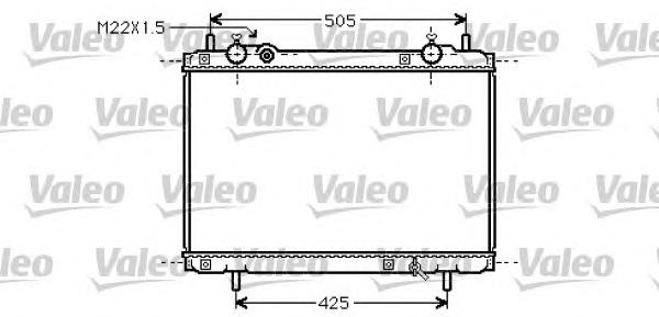 Радиатор 731974 VALEO