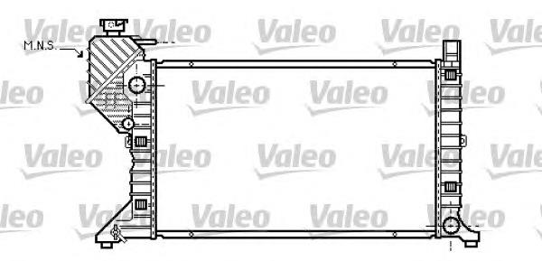 734689 VALEO radiador de esfriamento de motor