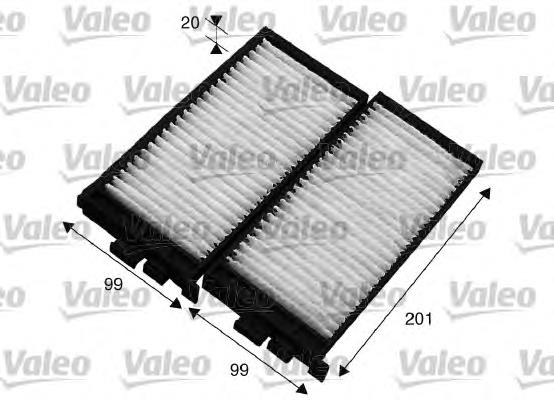 Filtro de salão 715566 VALEO