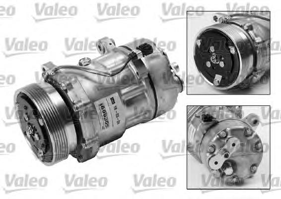 7M0820803Q VAG compressor de aparelho de ar condicionado