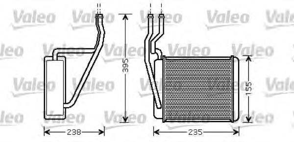 812320 VALEO radiador de forno (de aquecedor)