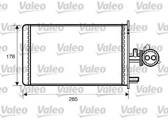 812337 VALEO radiador de forno (de aquecedor)