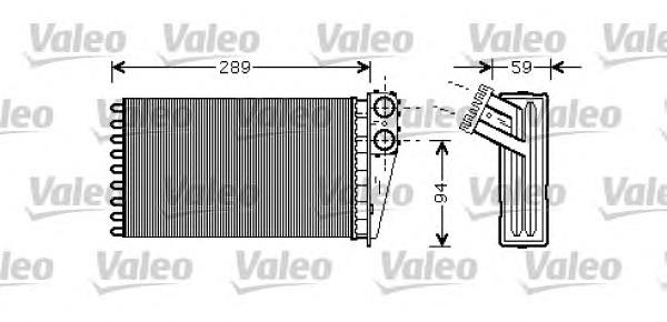 812338 VALEO radiador de forno (de aquecedor)