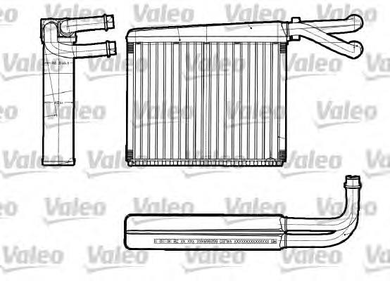 812251 VALEO Отопление кузова заднее