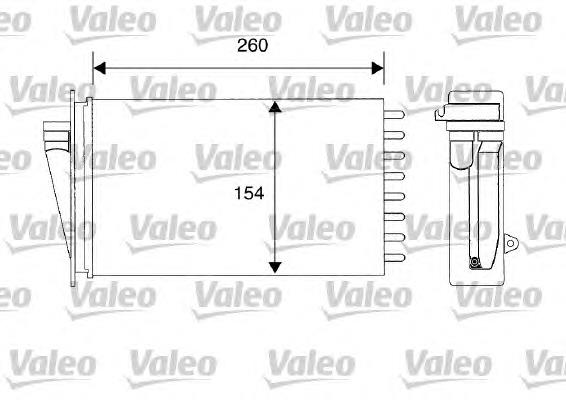 812194 VALEO radiador de forno (de aquecedor)