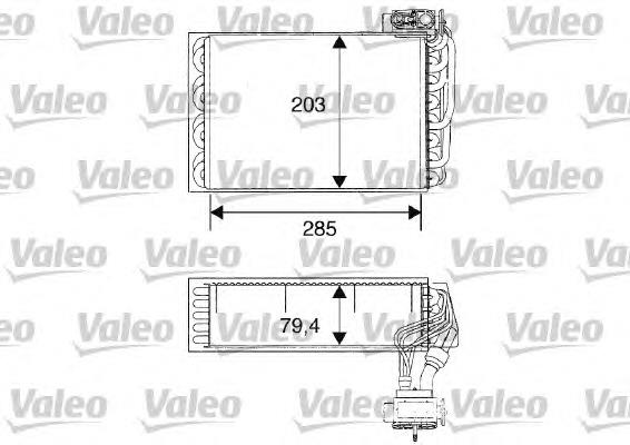 Vaporizador de aparelho de ar condicionado para Peugeot 405 (4E)