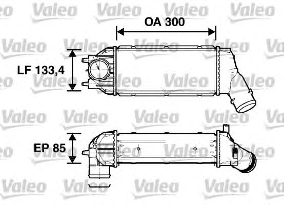 817638 VALEO radiador de intercooler