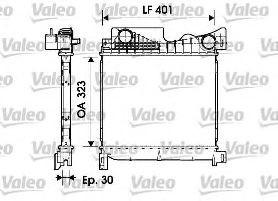 817736 VALEO radiador de intercooler