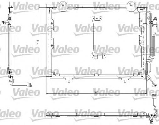 817492 VALEO radiador de aparelho de ar condicionado