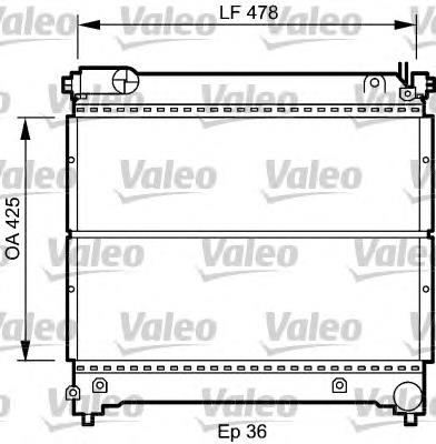 740808-3 Polcar radiador de esfriamento de motor