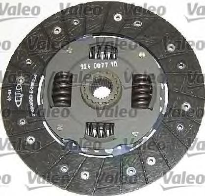 Купить 801666 VALEO Комплект сцепления (диск, корзина, подшипник)