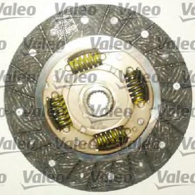 Купить 801590 VALEO Комплект сцепления (диск, корзина, подшипник)