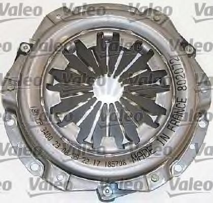Купить 801418 VALEO Комплект сцепления (диск, корзина, подшипник)