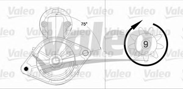Стартер VALEO 458191 цена, от 44.88 USD