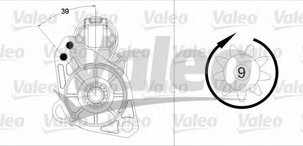 458182 VALEO motor de arranco