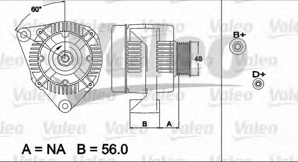 Gerador 437491 VALEO