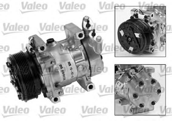 8200509189 Renault (RVI) compressor de aparelho de ar condicionado