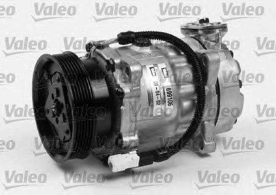 699106 VALEO compressor de aparelho de ar condicionado