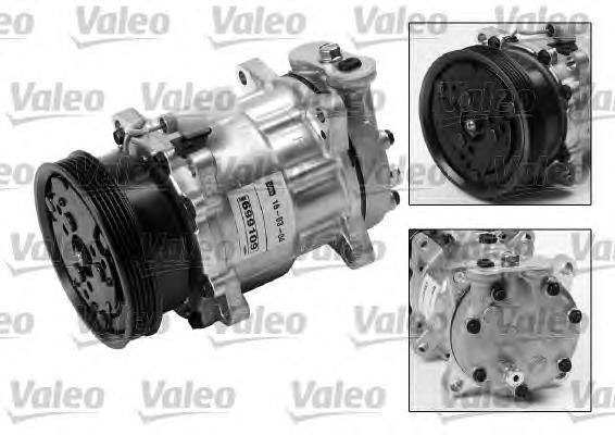 699109 VALEO compressor de aparelho de ar condicionado