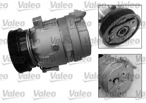 699072 VALEO compressor de aparelho de ar condicionado