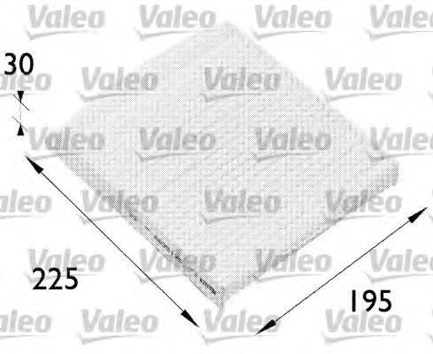 698512 VALEO filtro de salão