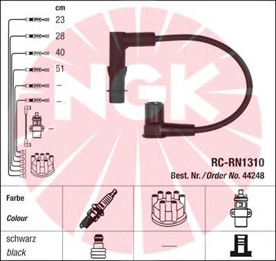 8200122243 Renault (RVI) fios de alta voltagem, kit