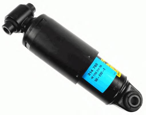 Amortecedor de reboque 1057201 Diesel Technic