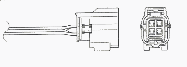 9368 NGK sonda lambda, sensor de oxigênio até o catalisador