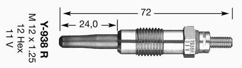 5267 NGK vela de incandescência