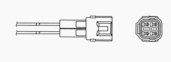 226A054P07 Nissan sonda lambda, sensor de oxigênio