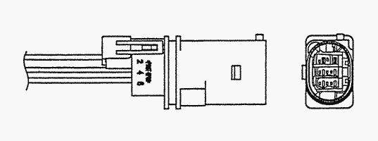 06E906265T VAG sonda lambda, sensor de oxigênio