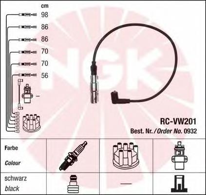 Провода зажигания NGK 0932 цена, от 72.16 USD