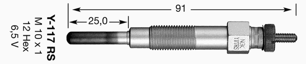 Vela de incandescência 2930 NGK