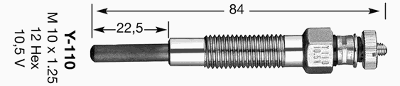 Свечи накала 6825 NGK