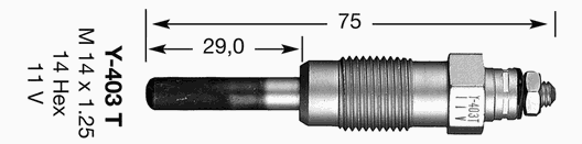 Свечи накала 7494 NGK