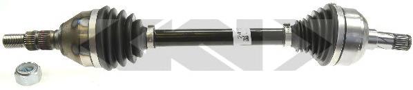 Левая полуось 24966 GKN-Spidan